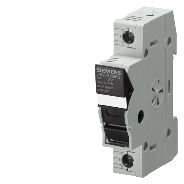 SIEMENS SIE3NW75130HG BASE 1P SEZ.XFUS.10X38 CC 30A 600VCA 1UM