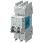 SIEMENS - SIE5SJ42117HG41 Interruttore magnetotermico 240 V 14 kA, a 2 poli, C, 5 A, P=70 mm secondo UL 489