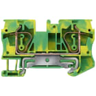 SIEMENS - SIE8WH20000CH07 Morsetto per conduttore di protezione con collegamento a molla, sezione: 0,5 ... 6 mm², larghezza: 8,2 mm