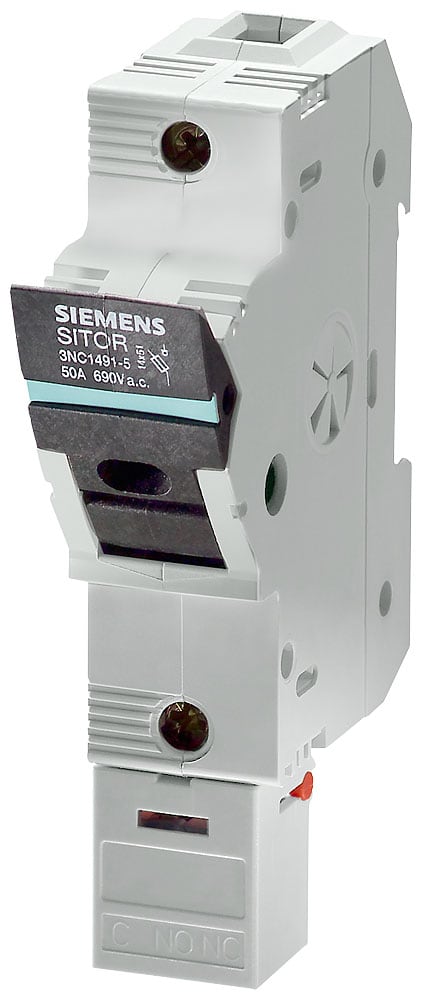 SIEMENS - SIE3NC14915 Sezionatore a fusibile SITOR con blocchetto di contatti di segnalazione