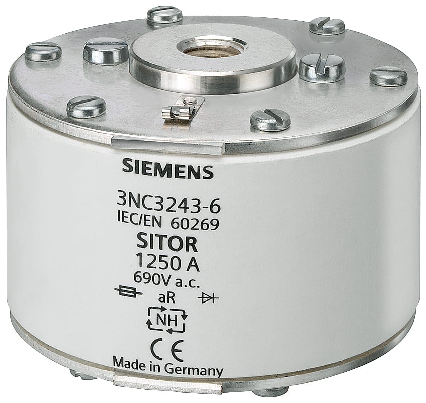 SIEMENS SIE3NC32436B FUS. SITOR 1250A/690V GR.3 FILETT.M12
