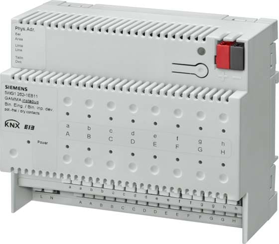 SIEMENS - BUILDING T BCT5WG1262-1EB11 INGRESSI BINARI. N 262E/11 16XCONT. POT.