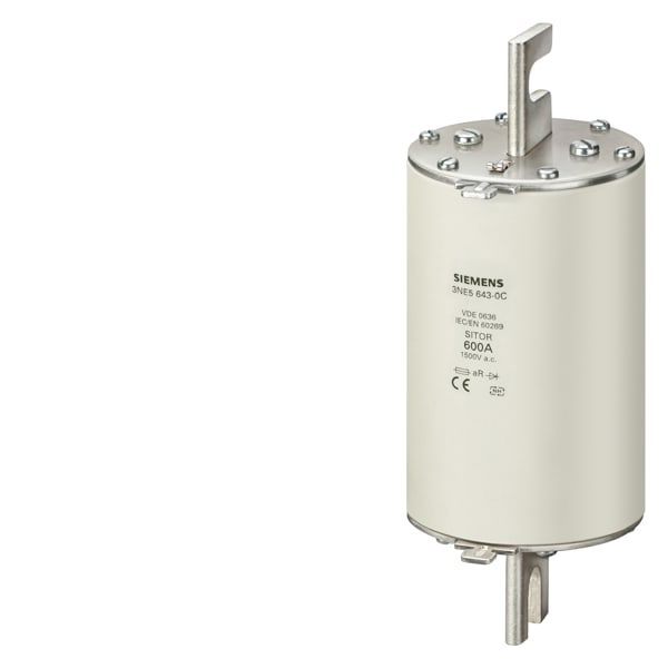 SIEMENS SIE3NE56430C FUS.SITOR AR 600A/1500V GR3 M10 170MM CH