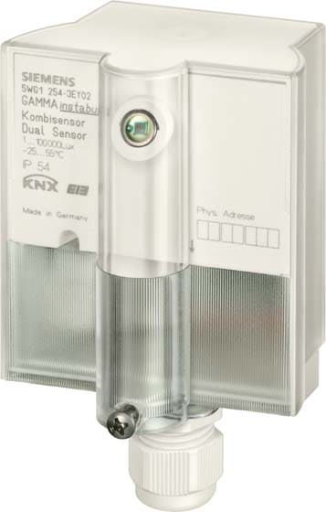 SIEMENS - BUILDING T - BCT5WG1254-3EY02 SENSORE COMBINATO AP 254 TEMP. LUMINOSIT