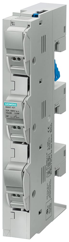 SIEMENS SIE3NW74310HG SEZ.SR60 3P X FUS. CL.CC 30A 600V 5/10MM