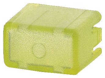 SIEMENS - SIE5TG8063 Set di cappucci per pulsanti 5TE48, set con risp. 5x giallo/trasparente