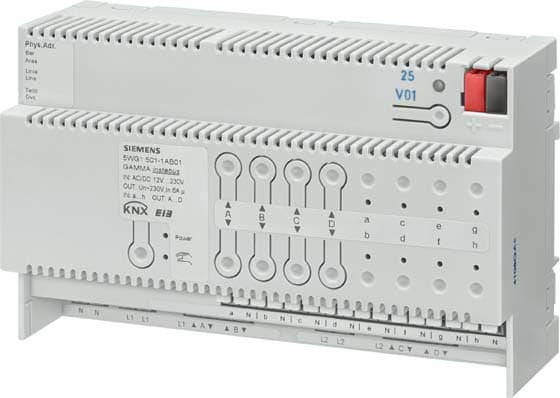 SIEMENS - BUILDING T - BCT5WG1501-1AB01 ATTUATORE COMBINATO N 501 8XIN12..230VAC