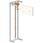 SIEMENS - SIE8PQ40000BA11 Supporto sbarre N/Pen/PE, sbarra collettrice verticale, 1 set = 4 pezzi