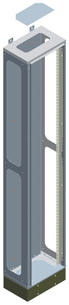SIEMENS - SIE8GK23257KK13 ALPHA 630 UNIVERSAL, quadro da pavimento, IP55, classe di protezione 1 A=2000mm, La=300mm