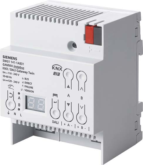 SIEMENS - BUILDING T BCT5WG1141-1AB31 GATEWAY KNX-DALI N 141/31 TWIN