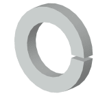 SIEMENS - SIE8PQ95000BA50 ROSETTA ELAST.DI BLOCCO DIN128/10(50PZ)