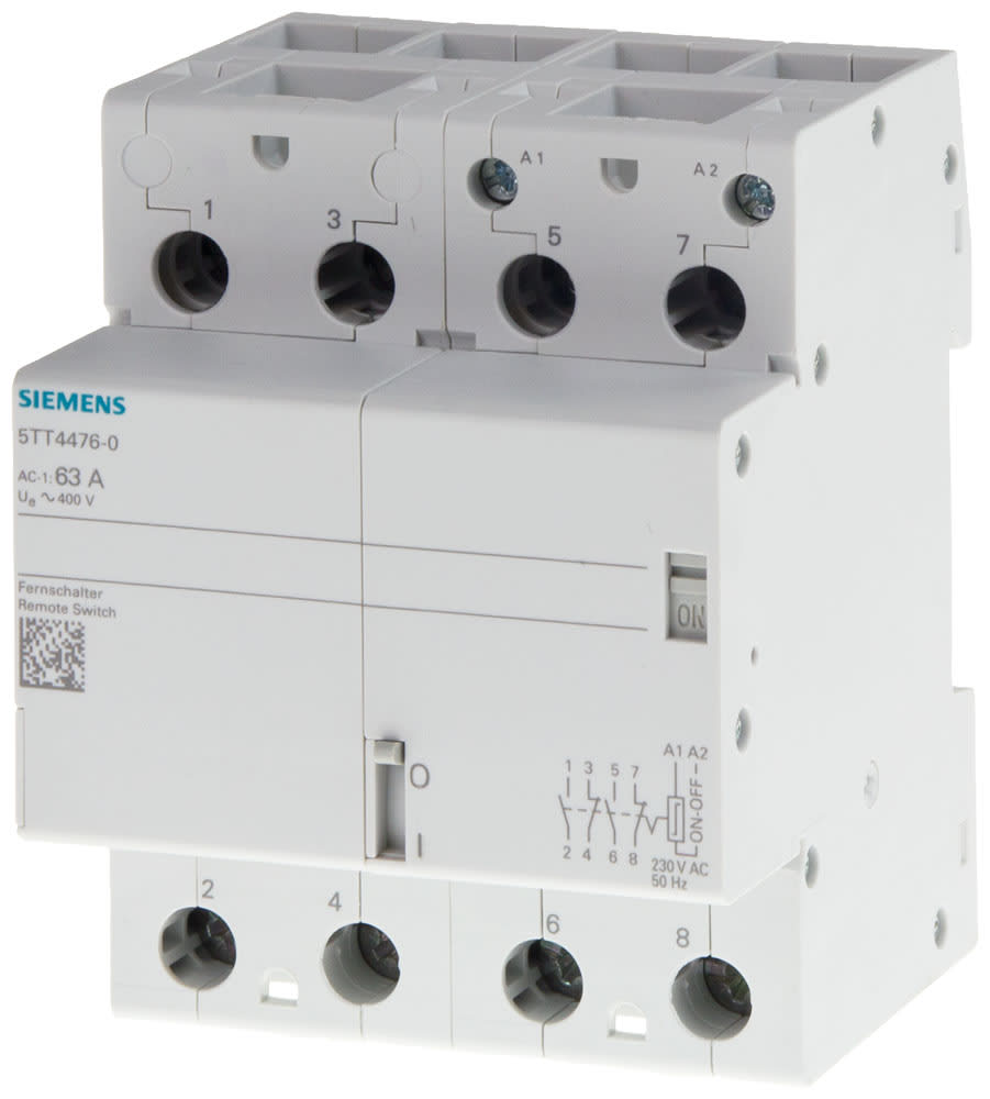 SIEMENS - SIE5TT44640 RELE P-P 4NA, 40A, 230VC.A., 4UM