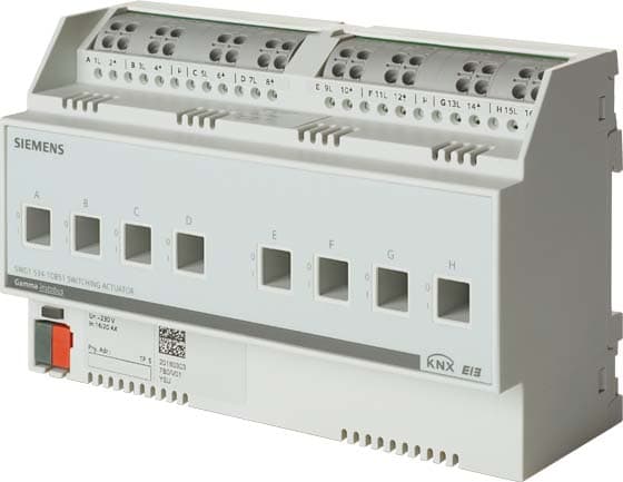 SIEMENS - BUILDING T BCT5WG1532-1DB51 USC.BIN. N 532D51 8X230V 10AX