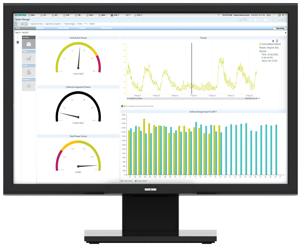 SIEMENS - SIE7KN27102CE400YC0 SENTRON Powermanager - Licenza software fino a 10 apparecchi