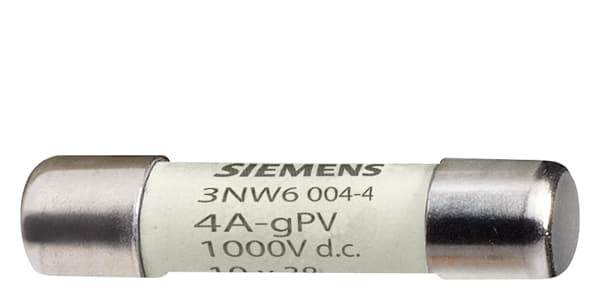 SIEMENS SIE3NW60044 FUS.FOTOV.10X38 1000VCC 4A GPV
