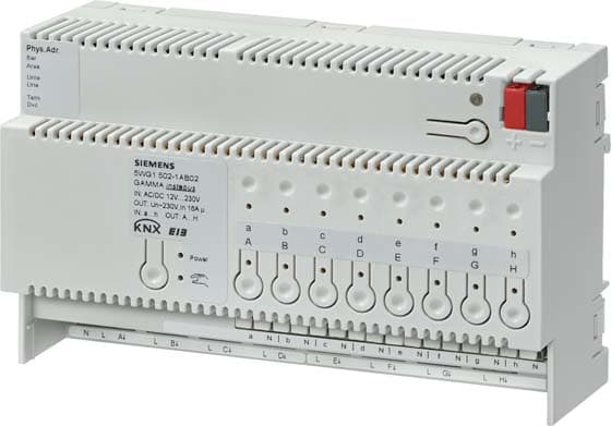 SIEMENS - BUILDING T BCT5WG1502-1AB02 ATTUATORE COMBINATO N 502/02 8XIN12..230