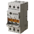 SIEMENS - SIE3NW70331 SENTRON, portafusibili per fusibili cilindrici, 10 x 38 mm, a 3 poli, In: 32 A, Un AC: 690 V