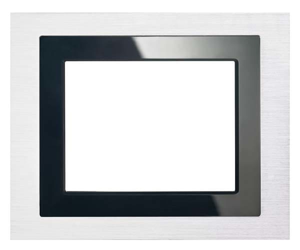 SIEMENS - BUILDING T BCT5WG1588-8AB13 CORNICE PER TOUCH PANEL UP 588/3 ACCIAIO