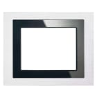SIEMENS - BUILDING T BCT5WG1588-8AB13 CORNICE PER TOUCH PANEL UP 588/3 ACCIAIO