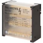 SIEMENS - SIE5ST2501 Blocco distributore a 4 poli, 80A, 500V ingresso 1x 6-16mm² uscita: 8x 4-10mm²