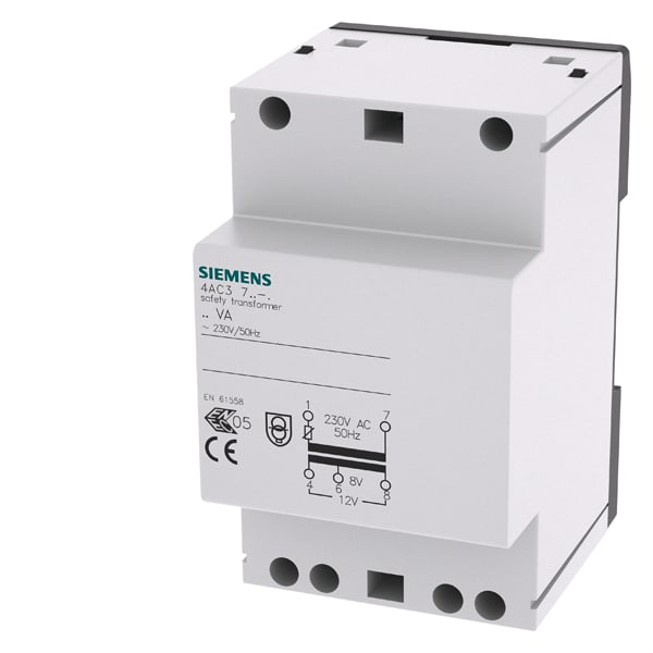 SIEMENS SIE4AC37240 TRASF.SICUR. 24VA SEC.8-12VCA PTC 3UM