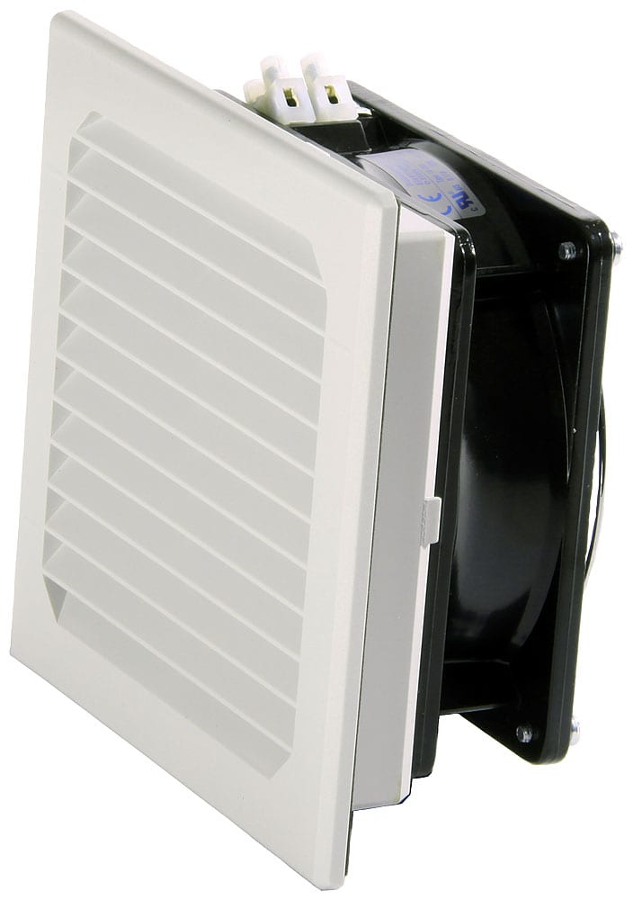 SIEMENS - SIE8MR64232LV25 Ventilatore con filtro, sfinestratura: La: 125 mm, A: 125 mm, RAL 7032, IP54