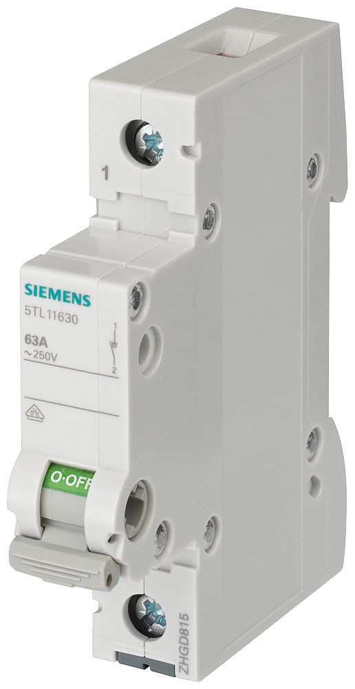 SIEMENS - SIE5TL11400 Interruttore ON/OFF 40 A 1 polo