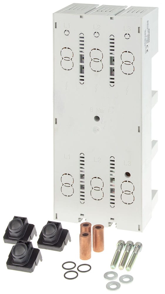 SIEMENS - SIE8US12134AP03 Adattatore apparecchio MCCB, a 3 poli, 250 A interasse sbarre 60 mm