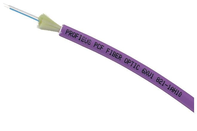SIEMENS - SIE6XV18211CN75 PB PCF Fiber Optic Cable, guaina est. in PVC, 4x conn. PCF Simplex, IP20, 75 m