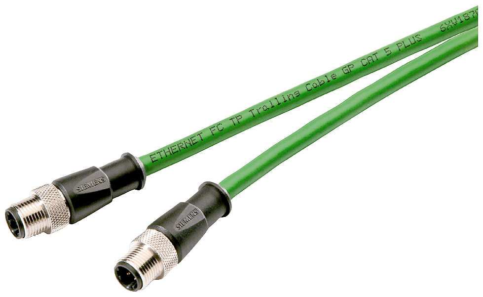 SIEMENS SIE6XV18708AN20 IE CONNECTING CABLE M12-180/M12-180 20 M