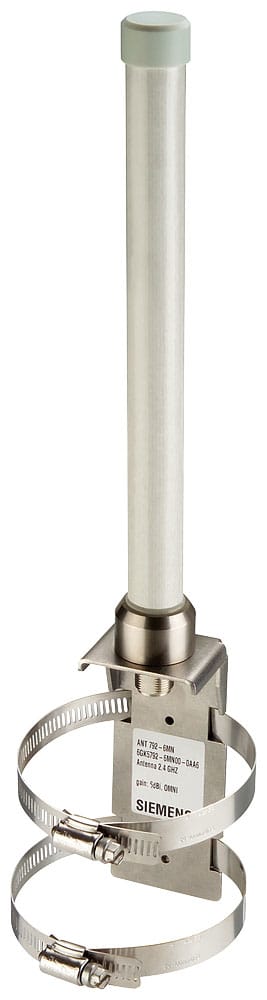 SIEMENS - SIE6GK57926MN000AA6 Antenna ANT 792-6MN, IWLAN, omnidirezionale, 2,4 GHz, 6 dBi, N-female, IP67