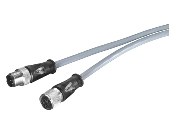 SIEMENS SIE6XV18015DE30 M12 CONNECTING CABLE 0.3 M