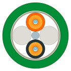 SIEMENS - SIE6XV18612A PCF STANDARD CABLE 200/230 SOLD BY THE M