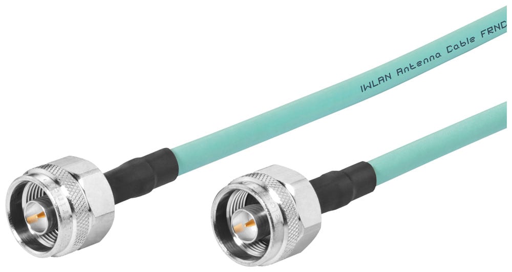 SIEMENS - SIE6XV18755AN10 IWLAN 2x N-Connect, cavo di collegamento flessibile maschio/maschio, 10 m