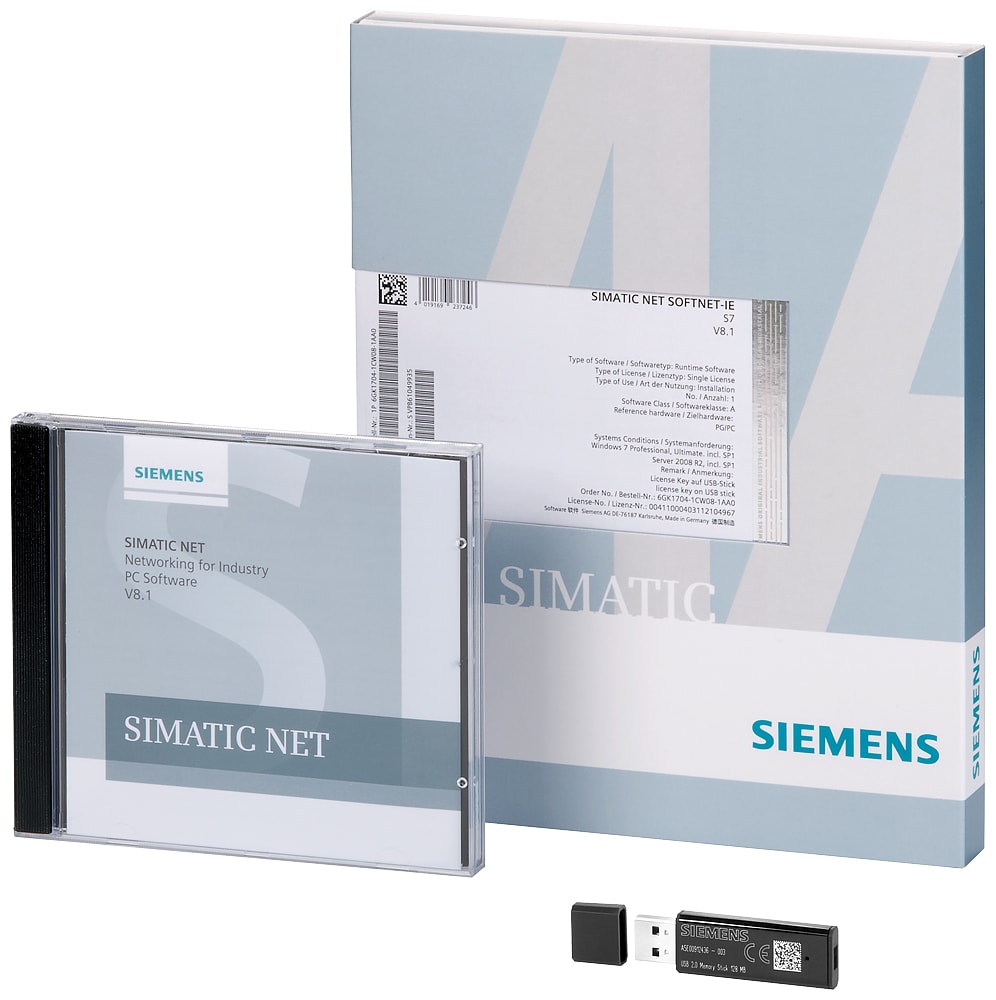 SIEMENS - SIE6GK17041LW170AA0 SOFTNET-IE S7 LEAN V17