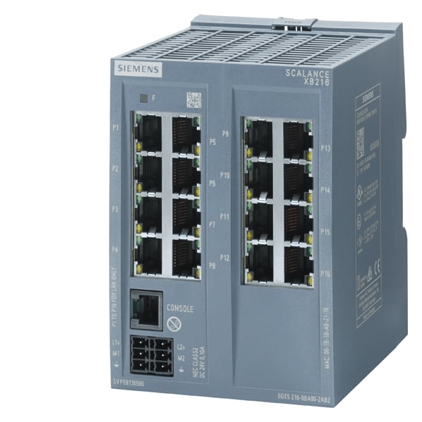 SIEMENS SIE6GK52160BA002AB2 SIMATIC NET SCALANCE XB216