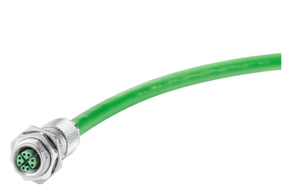 SIEMENS SIE6GK19010DB406AA0 SIMATIC NET IE FC M12 CABLE CONNECTOR