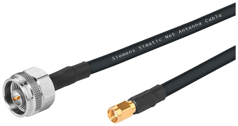 SIEMENS - SIE6XV18755TH50 SIMATIC NET CABLE N / R-SMA RAILWAY 5M