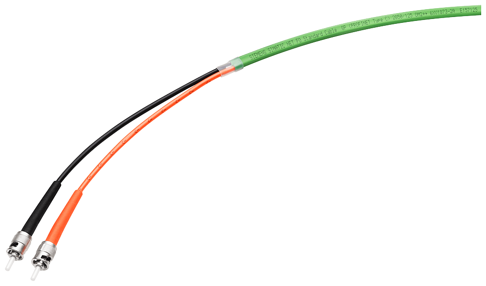 SIEMENS - SIE6XV18733AH50 FO Standard Cable GP 50/125/1400 (OM2), vetro, multimode, ST 2x2, 5 m