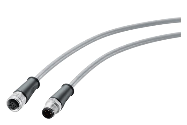 SIEMENS SIE6XV18015AH50 ROBUST POWER CONNECTING CABLE IP69 5M