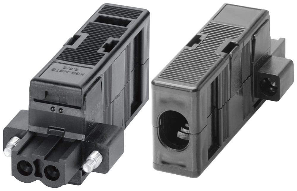 SIEMENS - SIE6GK59801BC000AA5 Blocco morsetti a 2 pin per SCALANCE Power Supply AC 230 V incl. custodia