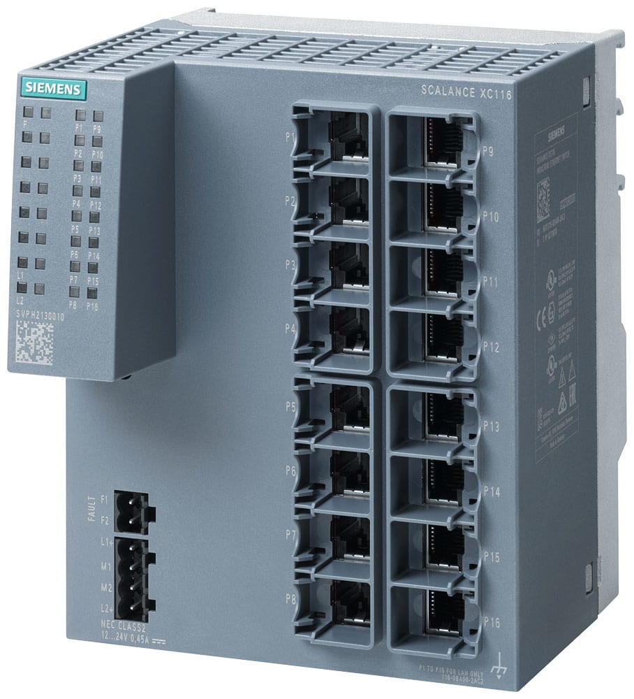 SIEMENS - SIE6GK51160BA002AC2 SIMATIC NET SCALANCE XC116