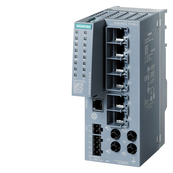 SIEMENS SIE6GK52062BB002AC2 SIMATIC NET SCALANCE XC206-2
