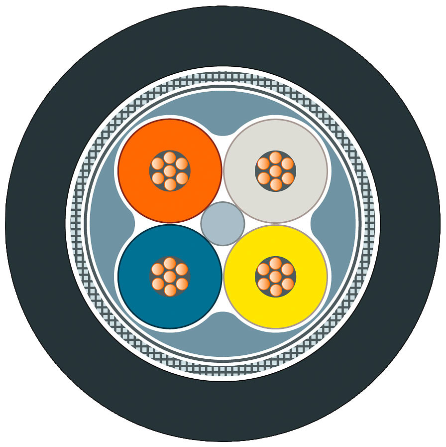 SIEMENS - SIE6XV18712L Cavo IE FC TP Food; 2 x senza; 2x2; Cat5e; senza alogeni; PE; robusto