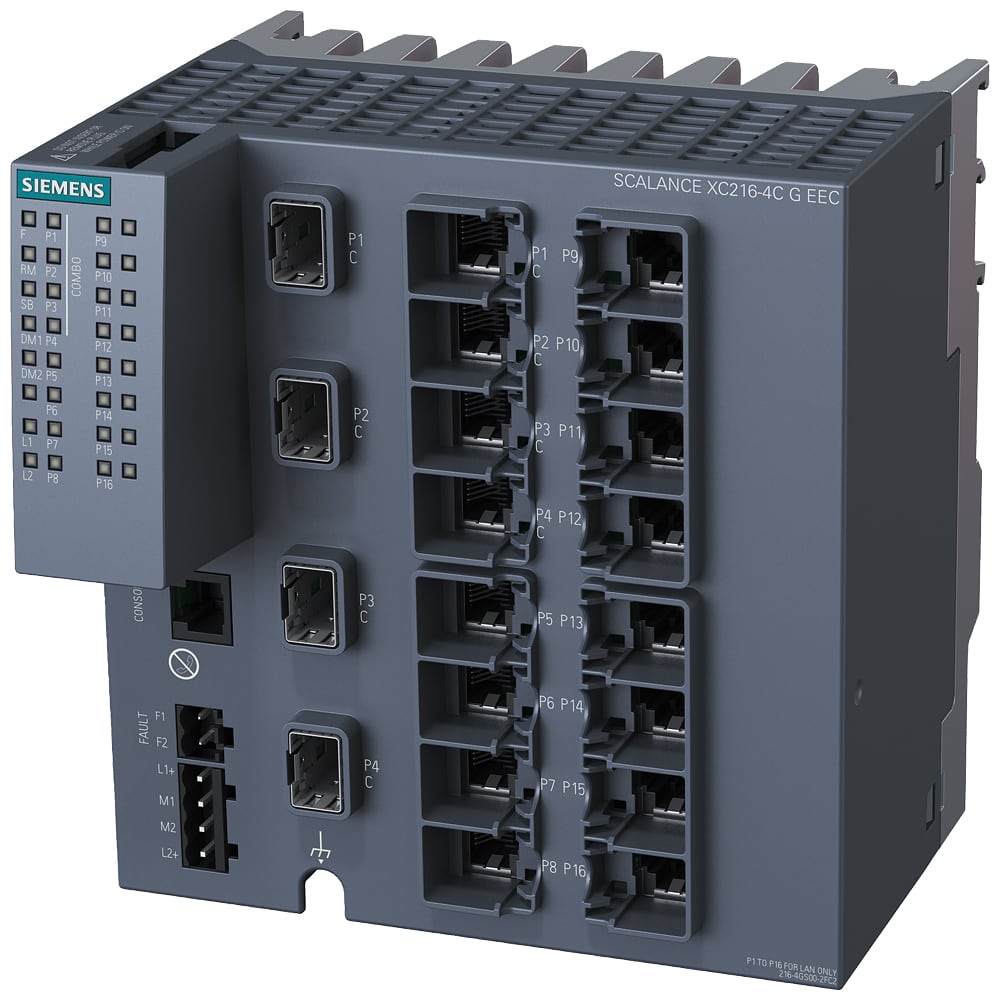 SIEMENS - SIE6GK52164GS002FC2 SCALANCE XC216-4C G EEC