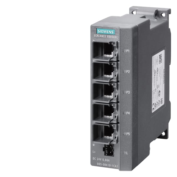 SIEMENS SIE6GK50050BA101CA3 SIMATIC NET SCALANCE X005EEC