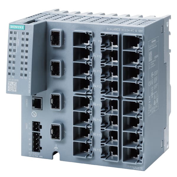 SIEMENS SIE6GK52244GS002FC2 SCALANCE XC224-4C G EEC