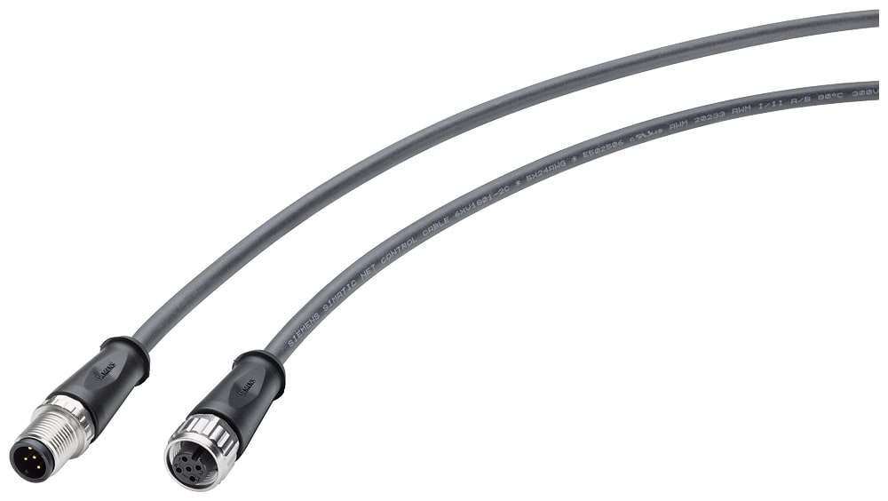 SIEMENS - SIE6XV18012CH50 CONTROL CONNECTING CABLE M12-180/M12-180