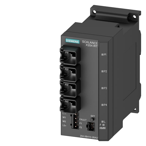 SIEMENS SIE6GK52040BA102BA3 SIMATIC NET SCALANCE X204IRT