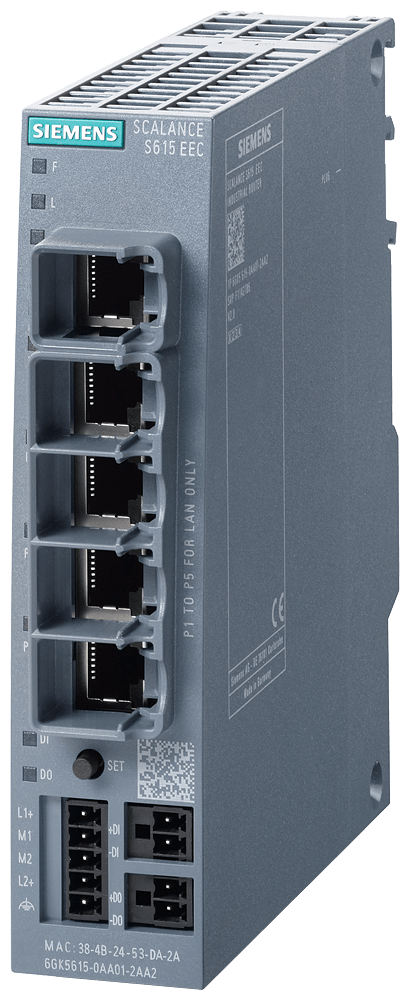 SIEMENS - SIE6GK56150AA012AA2 SCALANCE S615 EEC LAN-ROUTER